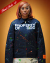 **Hand Made** Property of God Splatter Jacket (Black/Multicolor) 1 of 20