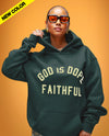 Faithful Lightweight Hoodie Forest Green/Cream (PRE-ORDER)