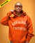 Faithful Lightweight Hoodie Orange/Cream