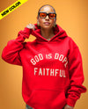 Faithful Lightweight Hoodie Red/Cream (PRE-ORDER)