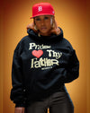 Praise Thy Father - Matthew 5:16 Hoodie(Black/Red)